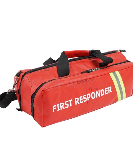 First Responder Bag Red PVC Dressed